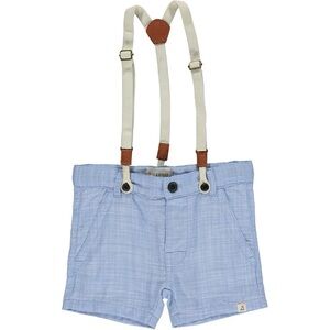 Me & Henry Boys Suspender Shorts | Maisonette